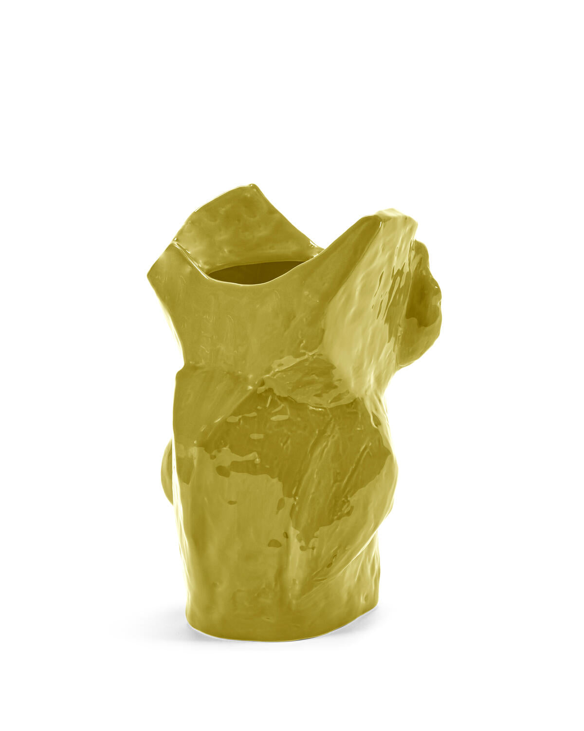 x Marni ugle vase, L - Yellow after midnight